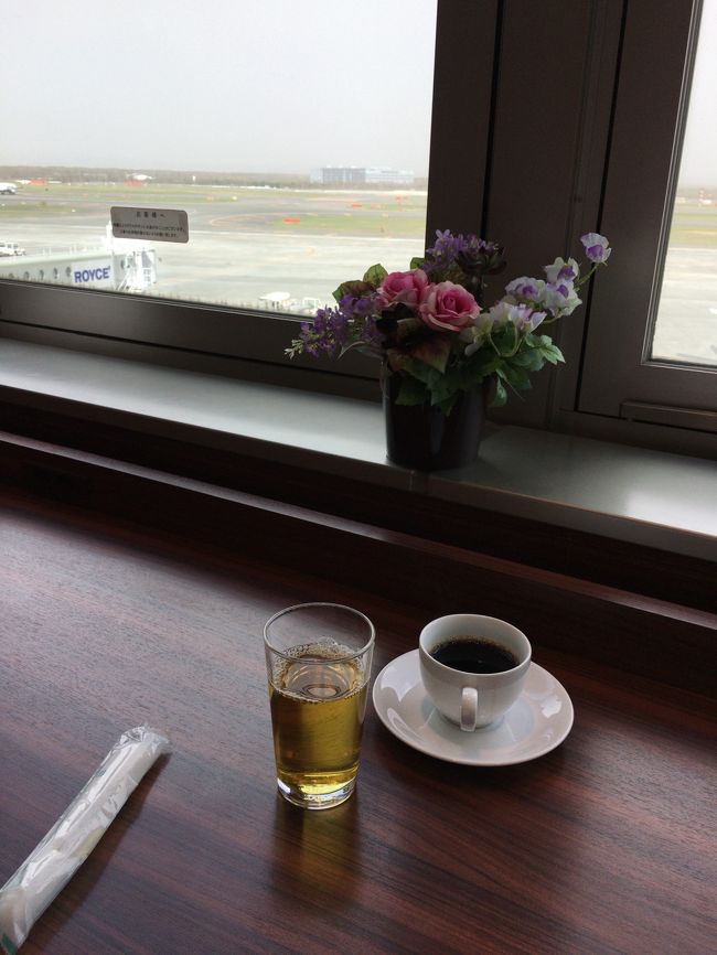 制限エリアには入らず、いったんカードラウンジへ。軽く休んで展望台へ