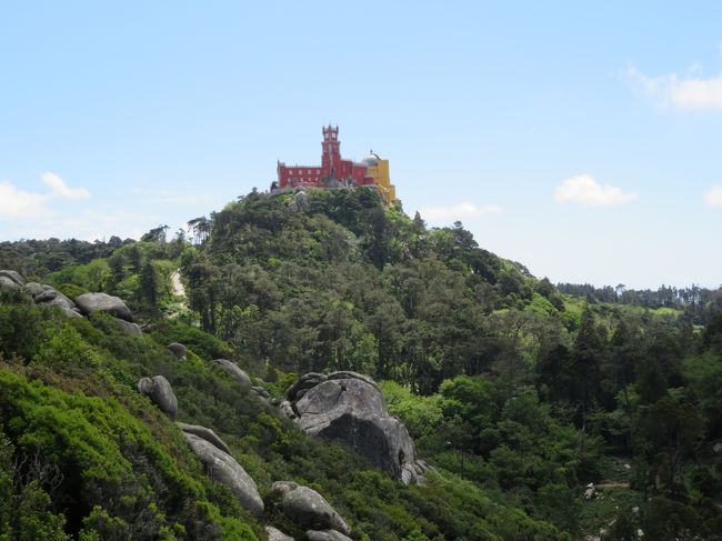 ペーナ宮殿が見えます