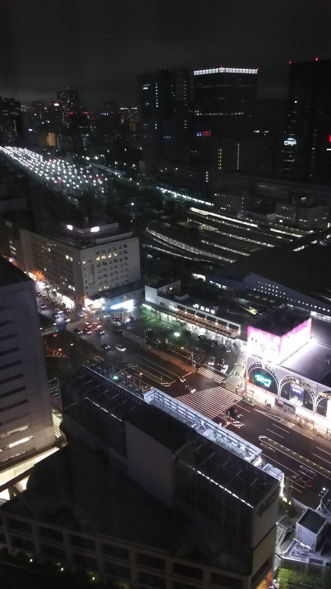 夜の景色。