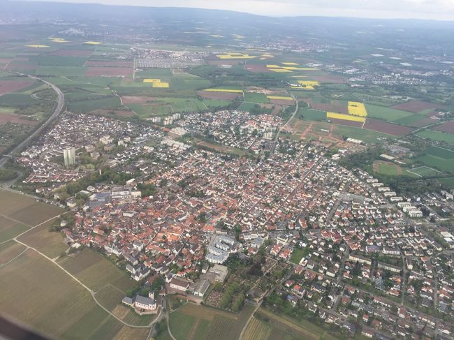 そろそろフランクフルトです。