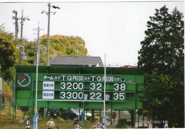 5/21　同志社ｖｓ早稲田　名古屋瑞穂ラグビー場<br /><br />6/17　Japan vs Ireland  袋井エコパスタジアム<br /><br />この老体は高校野球応援と共にラグビー観戦を楽しんでいる。<br />