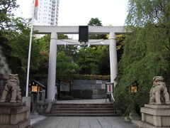 乃木公園の奥に乃木神社