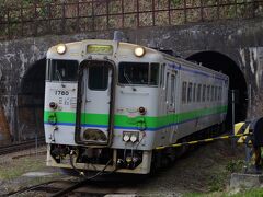 小幌から列車に乗りました。