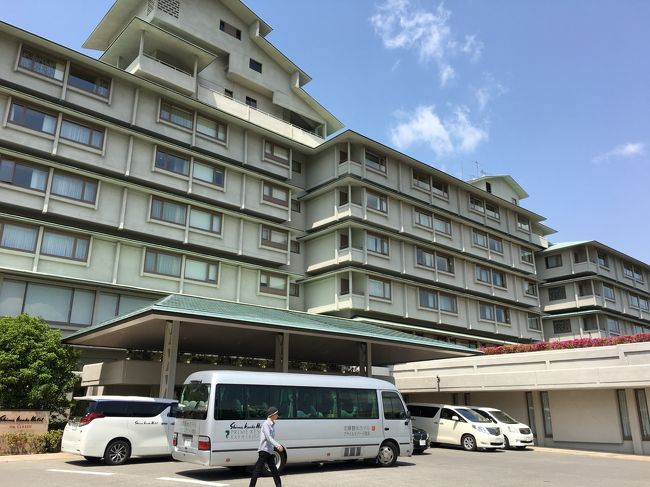 到着しました。広くてドキドキ。<br />入っていって散策できるか尋ねたら親切にマップをくださいました。