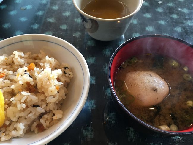 ウニとひじきの混ぜご飯も美味しかったです。<br />