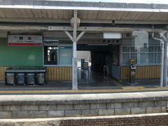巻向の手前の柳本駅

　遺跡めぐりしなければここから降りるつもりでした。