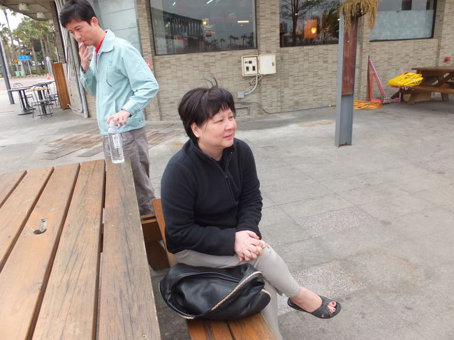 新営服務区<br /><br />圭さんの奥さん