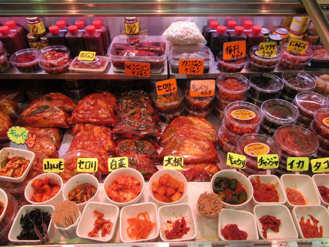 ウチのキムチは金賞取ったのよと女将　確かに美味い