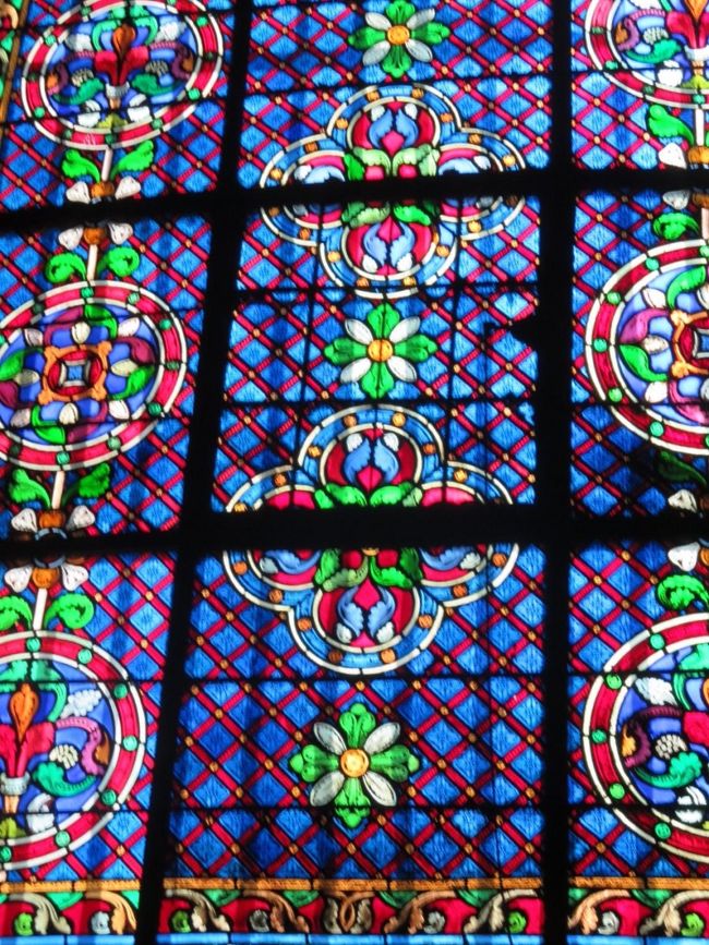 #サン=ジェルマンデプレ教会<br />#ステンドグラス