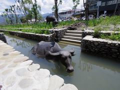 4/16

前日に観光案内所でバスの時間を調べて池上へ。
駅前の水牛の銅像です。