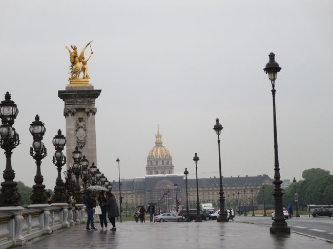 ＃アレクサンドル三世橋からアンヴァリットを望む