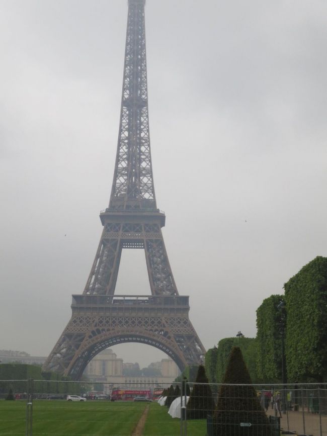 ＃シャンド・マルス公園から見たエッフェル塔