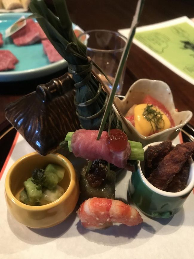 旬菜です。どれも手作りですごく凝ってます。