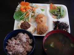 気まぐれランチプレートを注文しました。トビウオや永田豆腐の料理が本当に美味しかったです。



