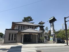 琴電の琴平駅です。大戦前は 2階にレストランがあったそうですが、今は閉店したままとなっているそうです。