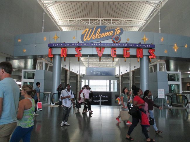 無事にラスベガス到着。