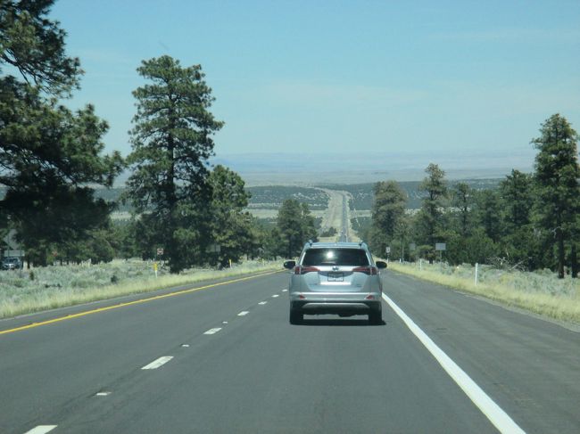 89号線。先にはテーブルマウンテン。