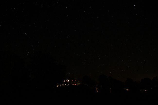 満天の星空でした。いい写真が無くてすみません。