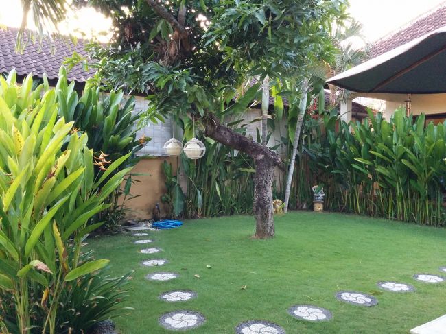 建物に続く芝生。<br /><br />グリーンがあると目に優しくて、良いですよね。<br /><br />芝生がある生活なんてないので、贅沢な気持ちになります。