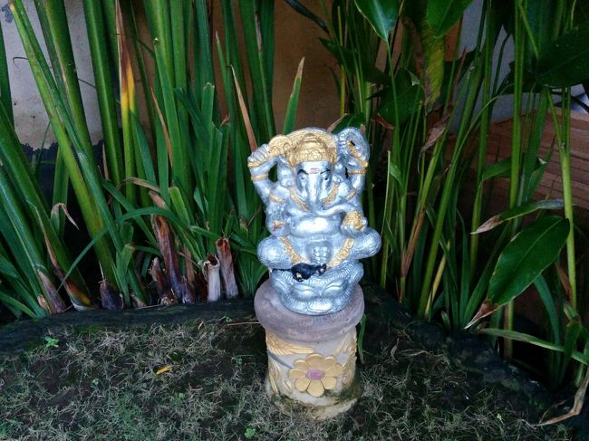 こちらにもガネーシャが。