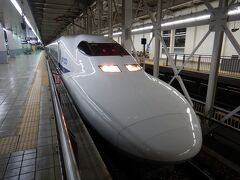 そして、博多駅からは、山陽新幹線のひかり号に乗り・・・