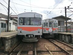 12:05
野町から29分。
終点.鶴来に到着しました。
車両は、旧東急7000系でした。
昭和37年の車両で、平成2年から北陸鉄道で活躍しています。
新造から55年が経過していますが、まだまだいけそうです。