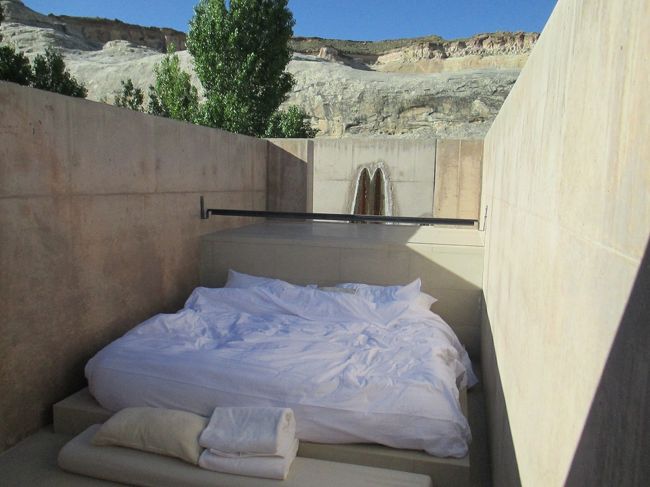 ルーフトップベッド。夜はここから星を見ました。<br />流れ星には「またここに来れますように」とお願いしました。（笑）