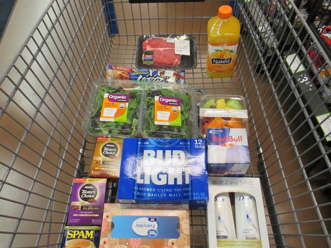 アメリカのスーパーは楽しい。