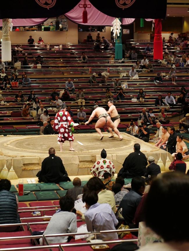 17年 初めての相撲観戦 大相撲五月場所 十三日目 両国 東京 の旅行記 ブログ By Big香港さん フォートラベル