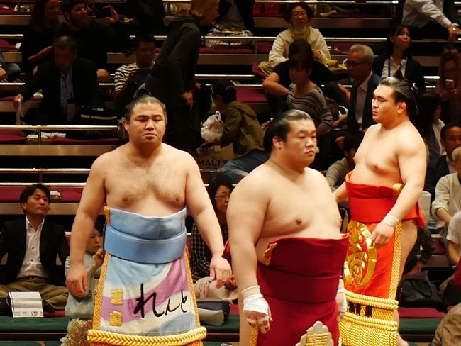 17年 初めての相撲観戦 大相撲五月場所 十三日目 両国 東京 の旅行記 ブログ By Big香港さん フォートラベル