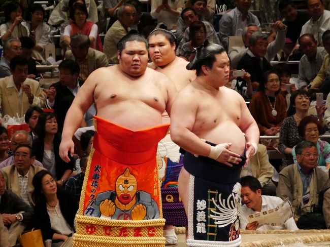 17年 初めての相撲観戦 大相撲五月場所 十三日目 両国 東京 の旅行記 ブログ By Big香港さん フォートラベル