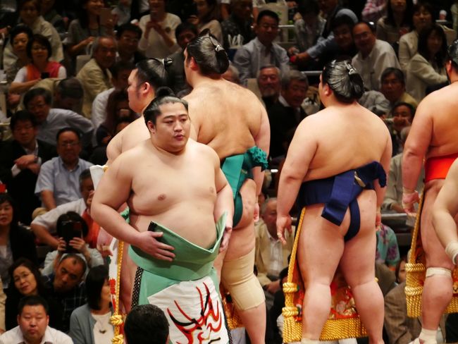 17年 初めての相撲観戦 大相撲五月場所 十三日目 両国 東京 の旅行記 ブログ By Big香港さん フォートラベル