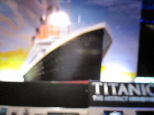 TITANIC展も一度見たので、今回はスルーしました。