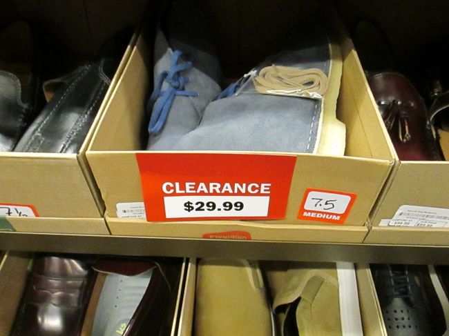 クラークスの靴。<br />130ドルが30ドルです。ラッキー池田です。もちろんゲット！