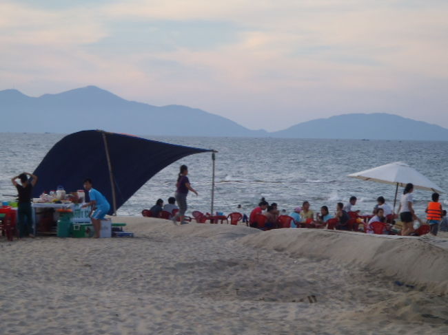 一日の疲れを癒している感じ・・・