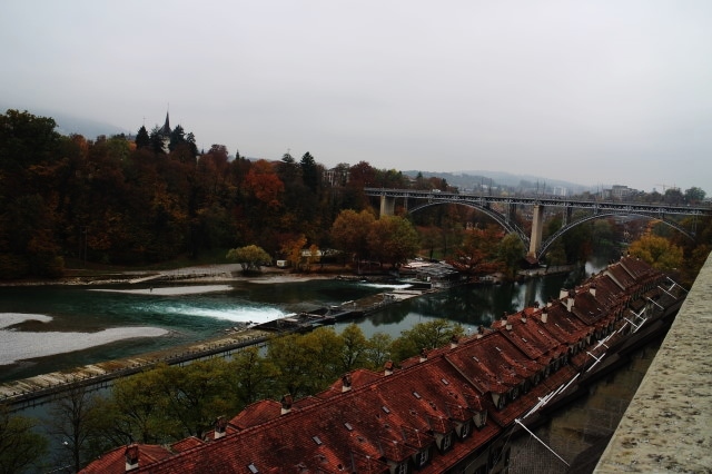 キルヒェンフェルト橋が見えます。