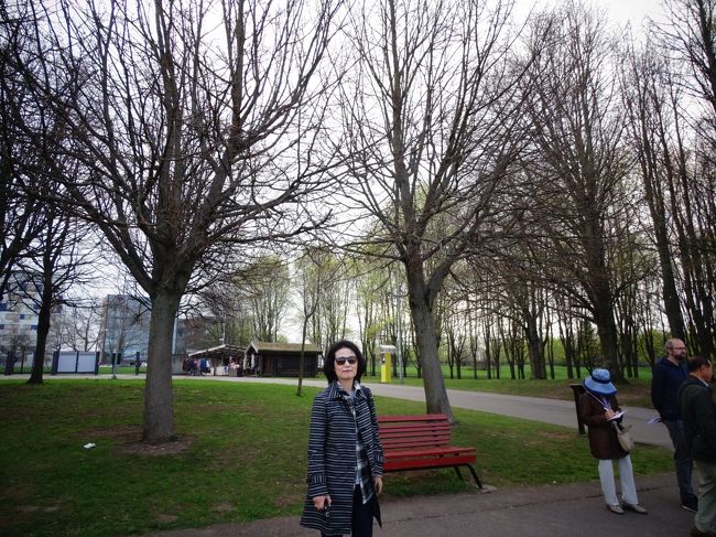 周りは木々と緑がいっぱいです