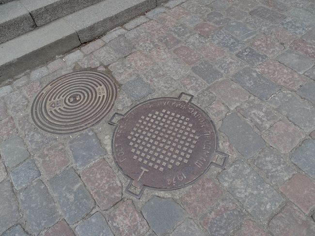 タリンのマンホール