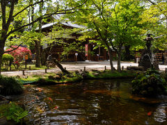 本丸跡には、懐古神社が鎮座。
入園料を払わないと参拝できない、小諸市から賃料を徴収しているという変わった神社だ。
拝殿脇に、山本勘助愛用の鏡石なるものがあるが、根拠は無いらしい。
他に、文化３年(1806)に造られた小諸領の境界石標もあった。