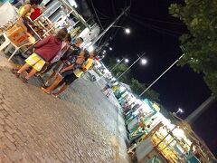【ポルトセグーロの夜店／バイーア州／ブラジル】

余り事前の情報が無かったのですが、この街の夜市は結構、凄いんです～