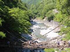 祖谷渓といえばやはり、このかずら橋。
来てよかった、いい経験ができました。