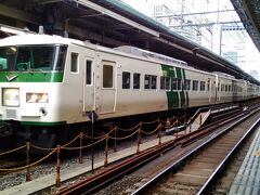 珍しく東京駅から新幹線に乗ろうと（いつもは人混みを避けて品川から）東京駅に行くと、１８５系が止まっているではありませんか。これはたぶん「踊り子」の回送。さらに別のホームには１８５系の修学旅行臨。これは発車シーンを動画でとることができました。