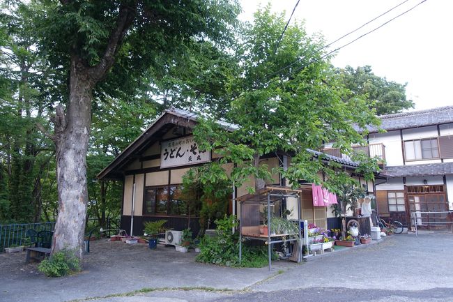 １８時前、上毛高原駅に到着。駅前にお蕎麦のおいしいお店を見つけ、ここで夕食。上州そば。