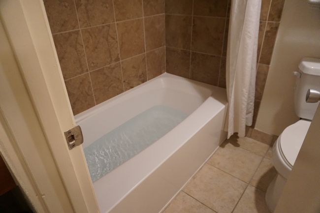 バスタブあり。