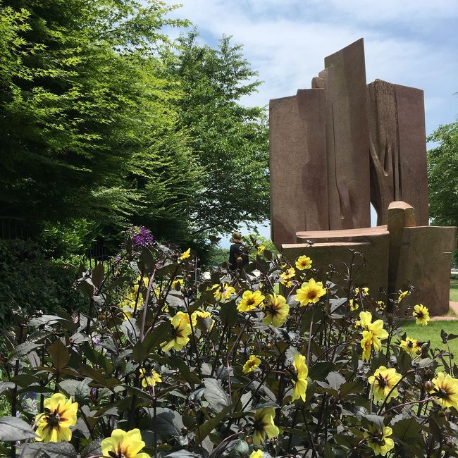 クレマチス以外で母のお気に入りの黄色い花。