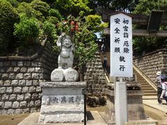 目黒川に沿って歩くうちに東海七福神の1つ、大黒天を祀る「品川神社」に到着。ここに来たのも2度目、1187年に源頼朝が創建し富士信仰から境内には富士塚がある。
