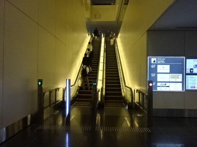 この上るエスカレーターが、なんだかワクワクします。