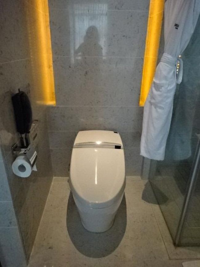 自動開閉のお手洗い。