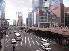 宮城県仙台市駅前通りに出ました。