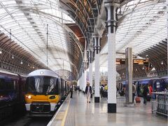 ノンストップでパディントン駅に到着。20分くらい？